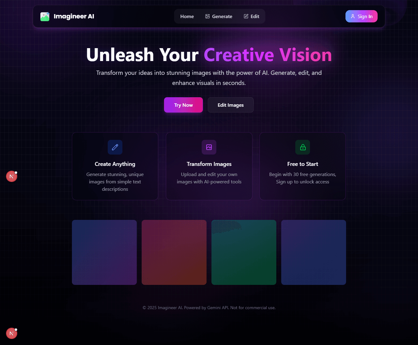Imagineer AI preview